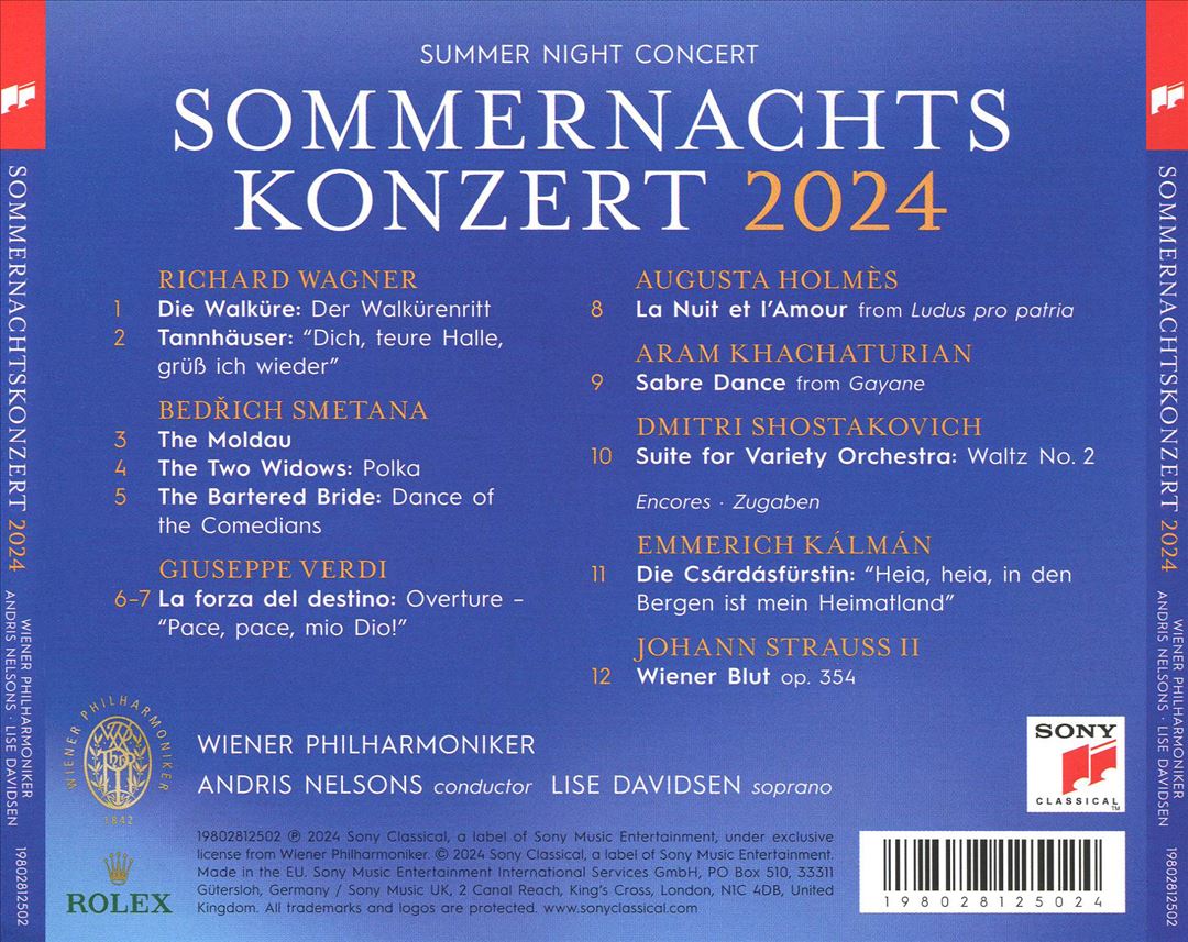 Sommernachtskonzert 2024 cover art
