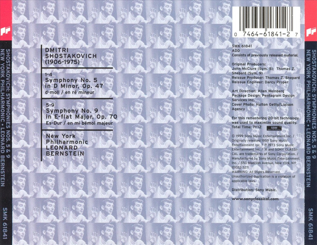 Shostakovich: Symphonies Nos. 5 & 9 cover art
