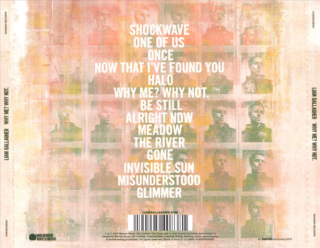 Why Me? Why Not. [Bonus Tracks] cover art