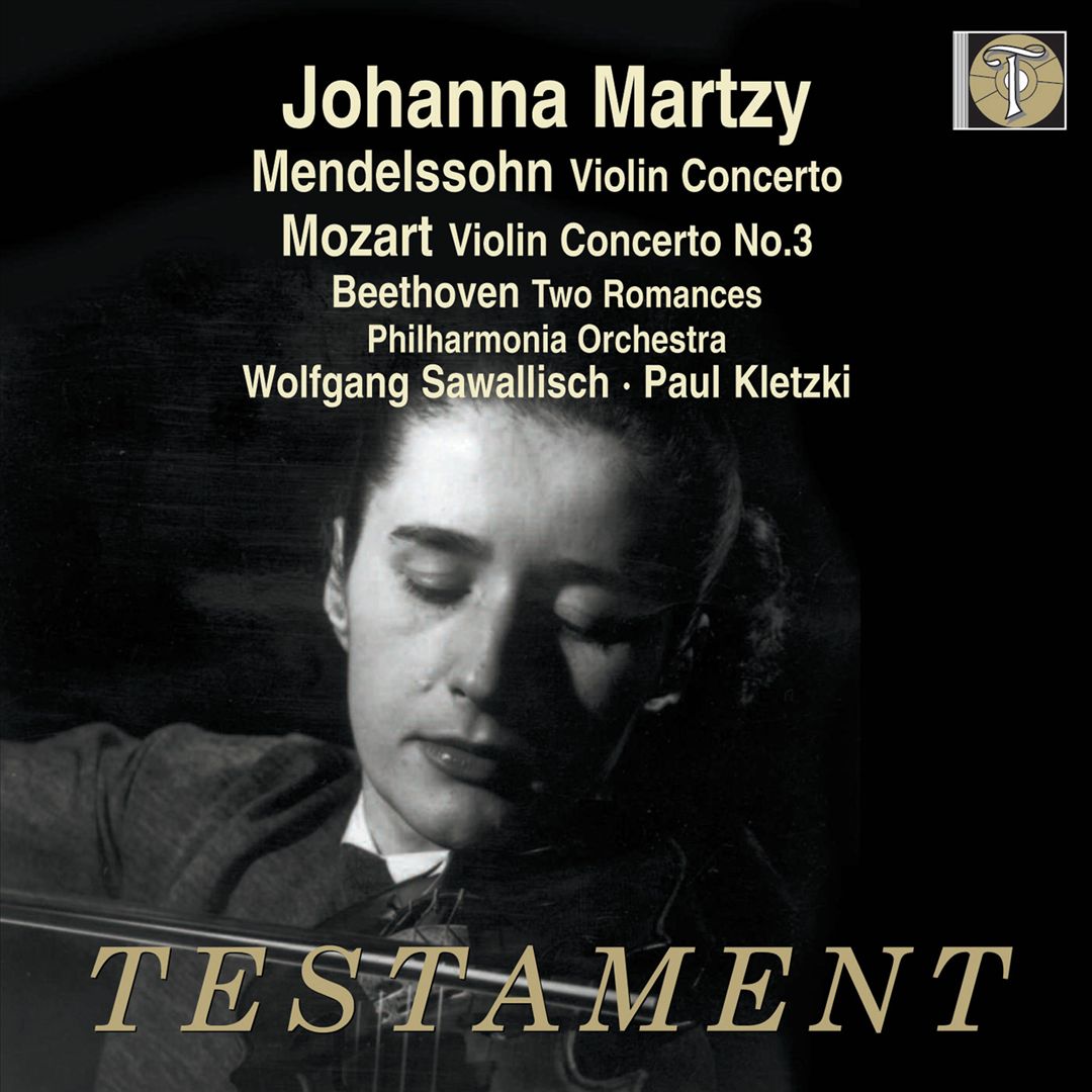 Mendelssohn: Violin Concerto; Mozart: Violin Concerto No. 3; Beethoven: Two Romances cover art