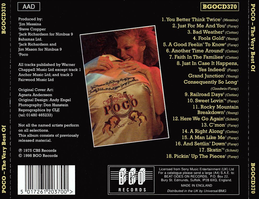 The Very Best of Poco [Beat Goes On] cover art