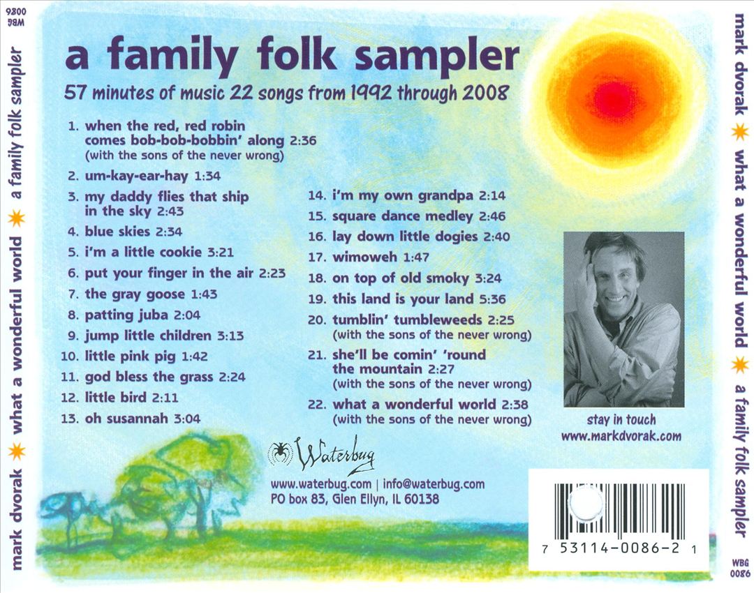What a Wonderful World: A Family Folk Sampler cover art