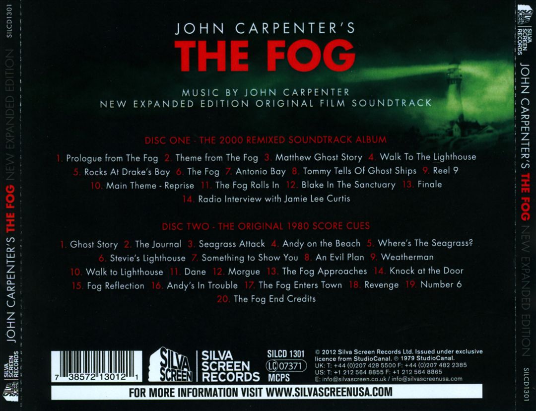 Fog [Original Motion Picture Soundtrack] cover art