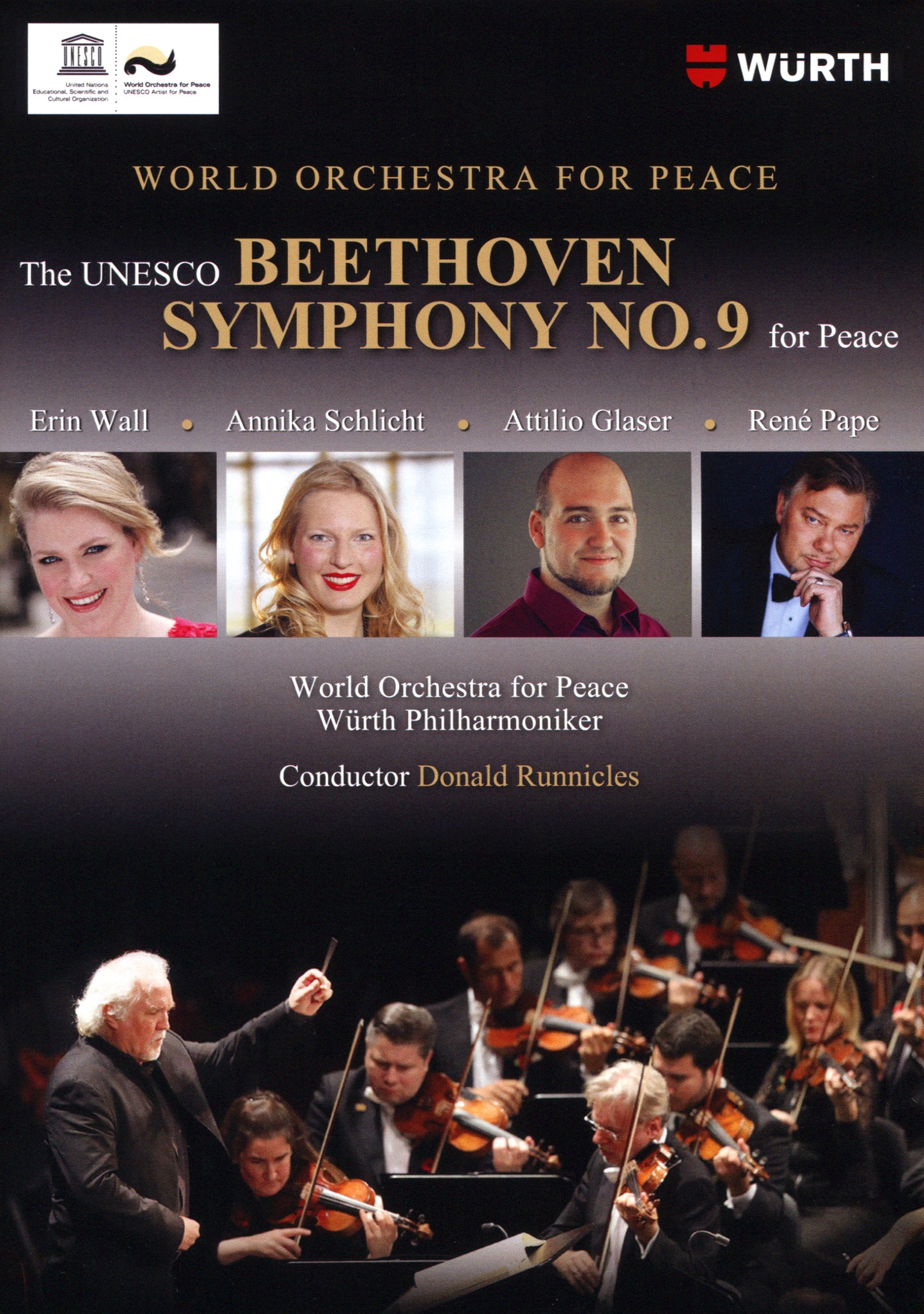 UNESCO Beethoven Symphony No. 9 for Peace [Video] cover art
