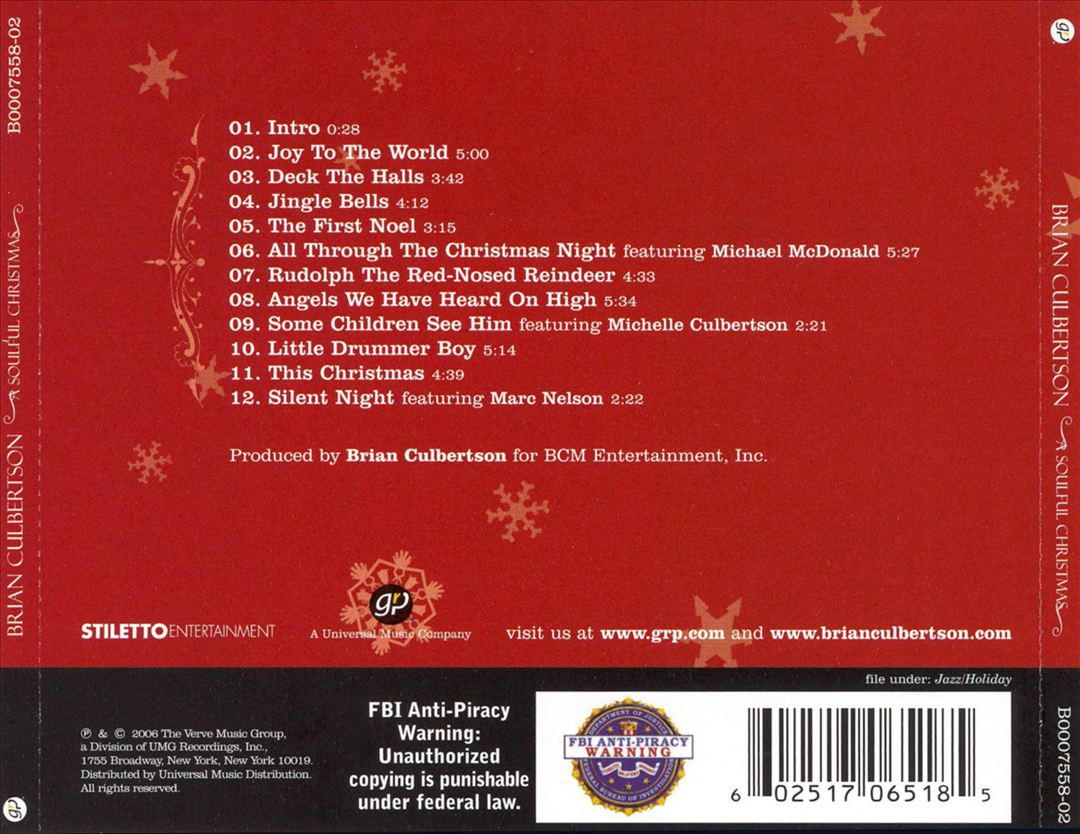 Soulful Christmas cover art