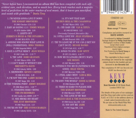 Dave Godin's Deep Soul Treasures: Taken From Our Vaults, Vol. 1 cover art