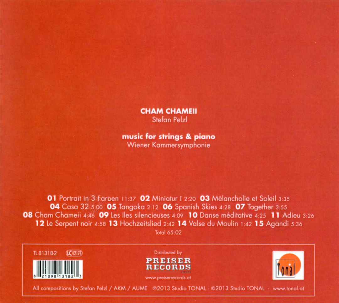 Stefan Pelzl: Cham Chameii cover art