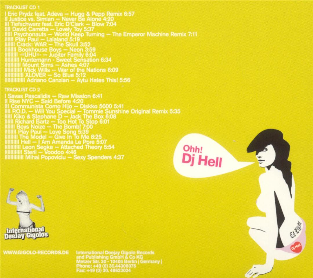 International DeeJay Gigolos, Vol. 8 cover art