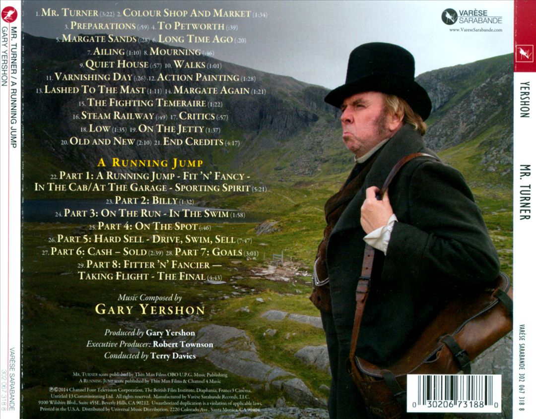 Mr. Turner [Original Motion Picture Soundtrack] cover art