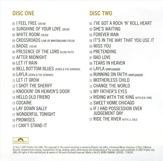 Complete Clapton [UK] cover art