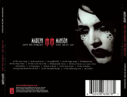 Lest We Forget: The Best Of [Germany Bonus Track] cover art