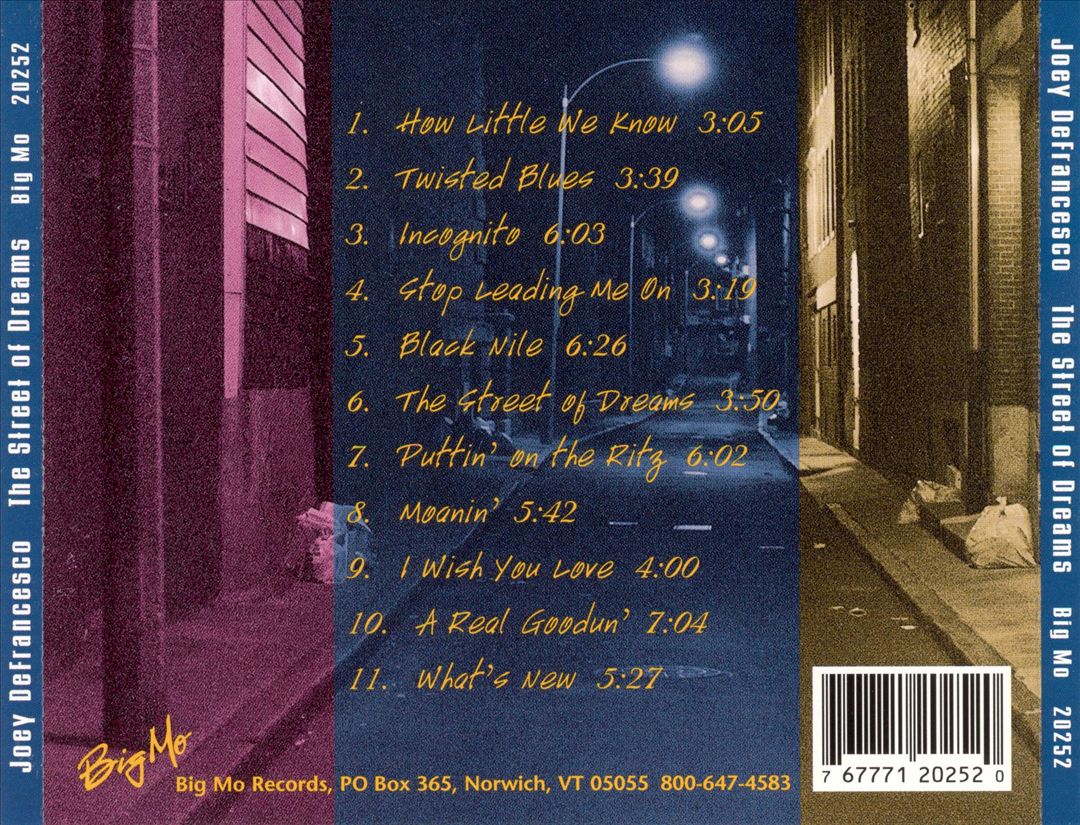 Street of Dreams cover art