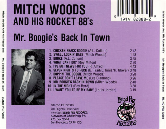 Mr. Boogie's Back in Town cover art