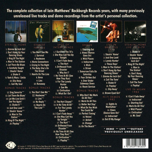 I Can't Fade Away: Rockburgh Years 1978-1984 cover art