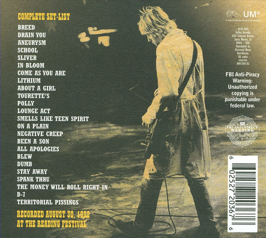 Live at Reading cover art