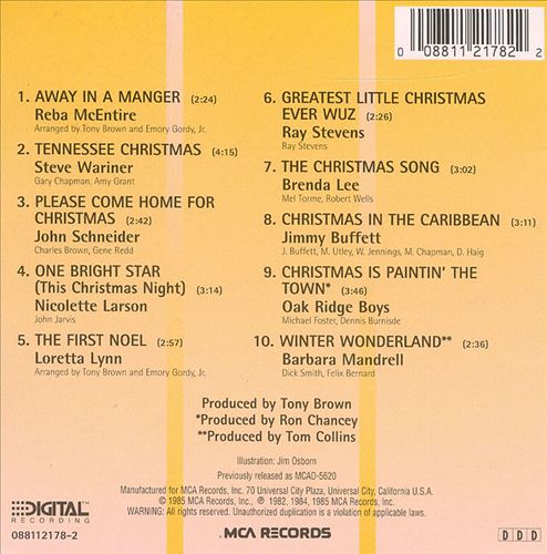 Tennessee Christmas [Universal Special Products] cover art