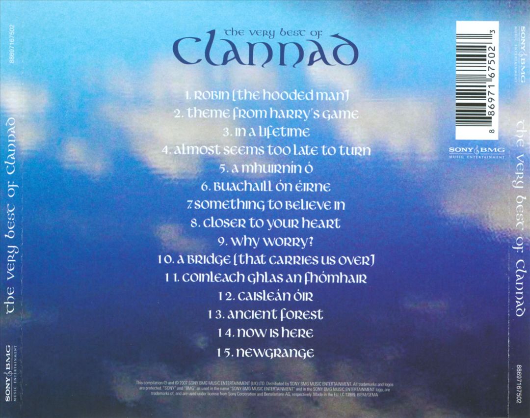 Songbook:  The Very Best of Clannad cover art