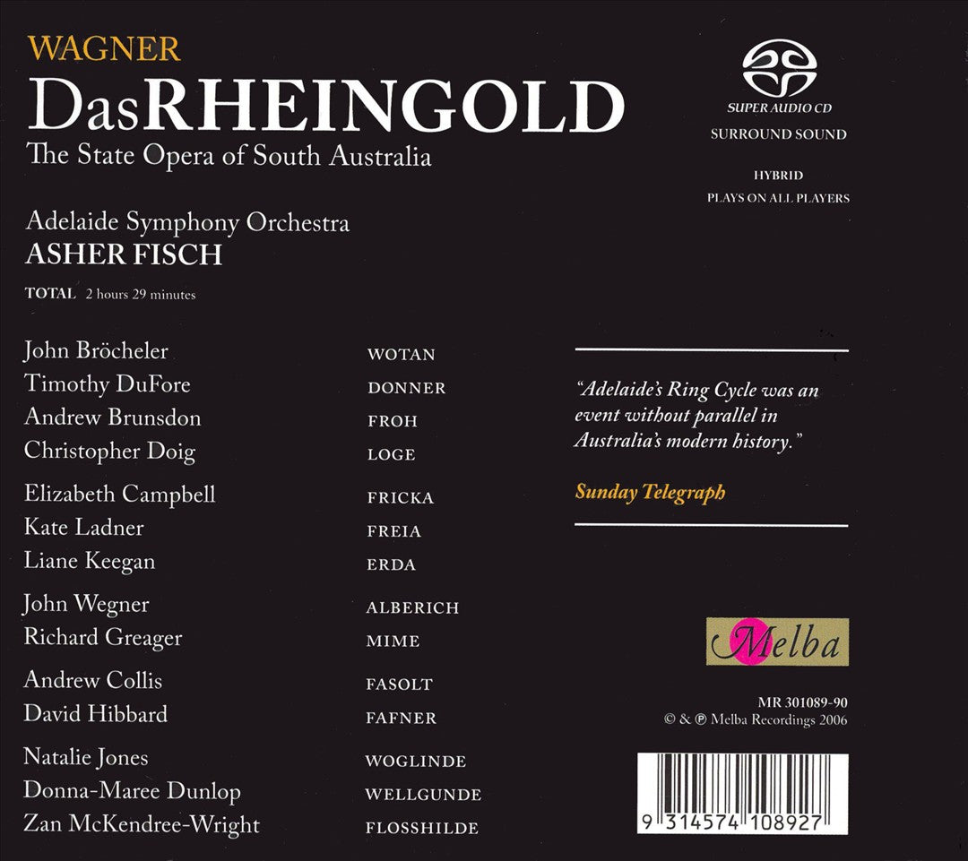 Wagner: Das Rheingold cover art