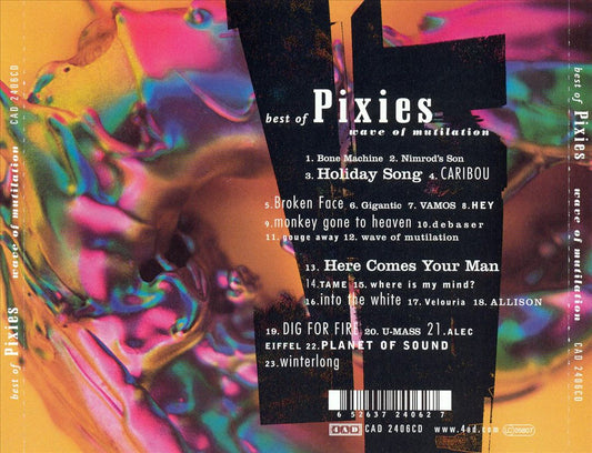 Wave of Mutilation: The Best of Pixies cover art