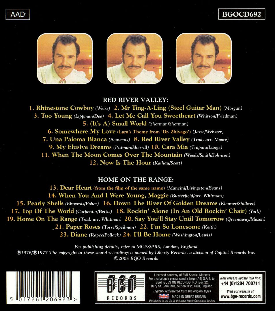 Red River Valley/Home on the Range cover art