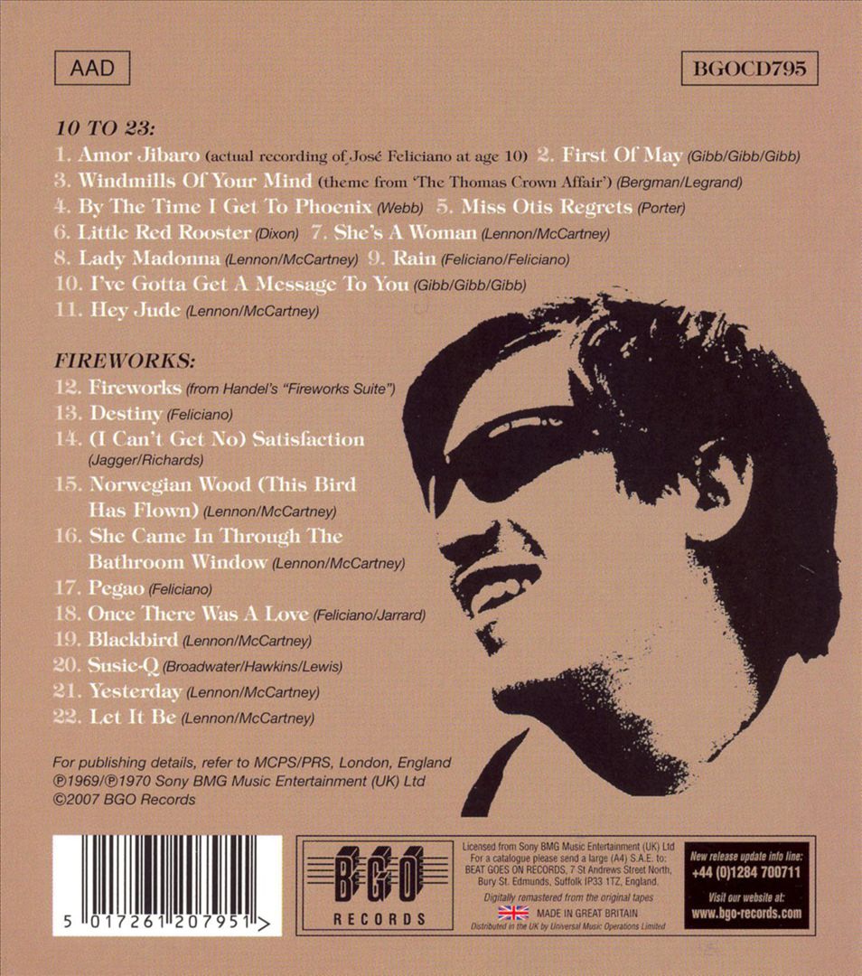 10 to 23/Fireworks cover art