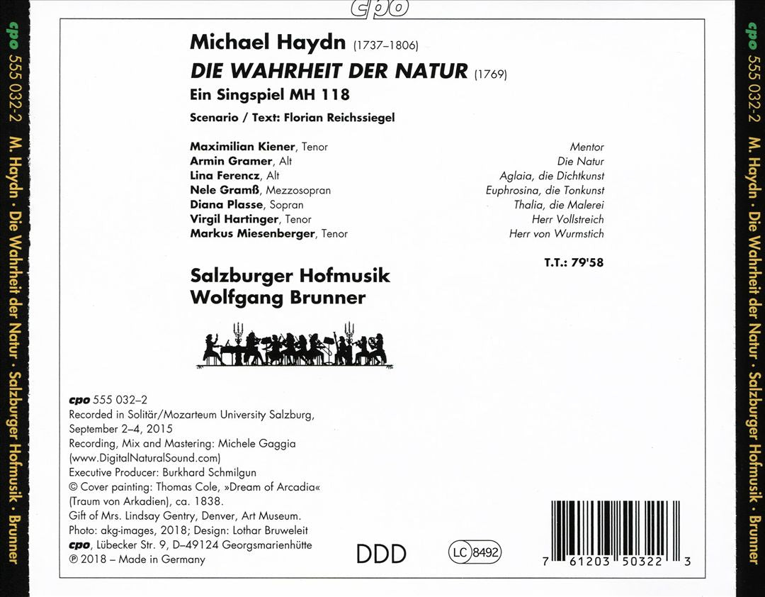 Michael Haydn: Die Wahrheit der Natur cover art