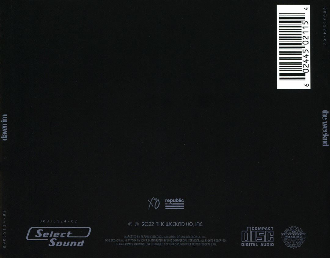 Dawn FM cover art