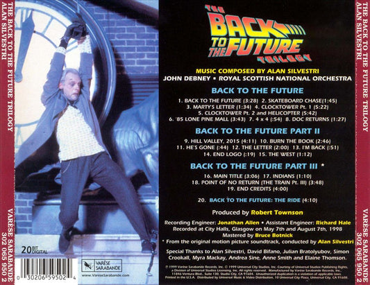 Back to the Future Trilogy cover art