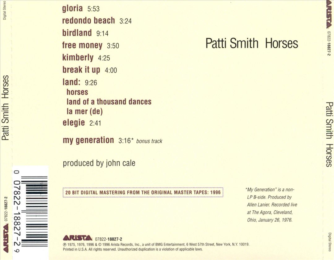 Horses cover art