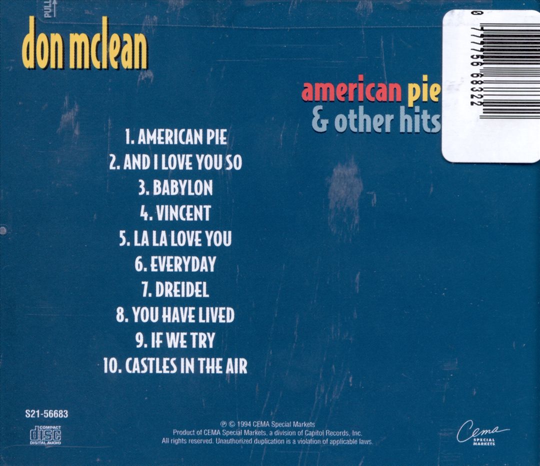 American Pie & Other Hits cover art