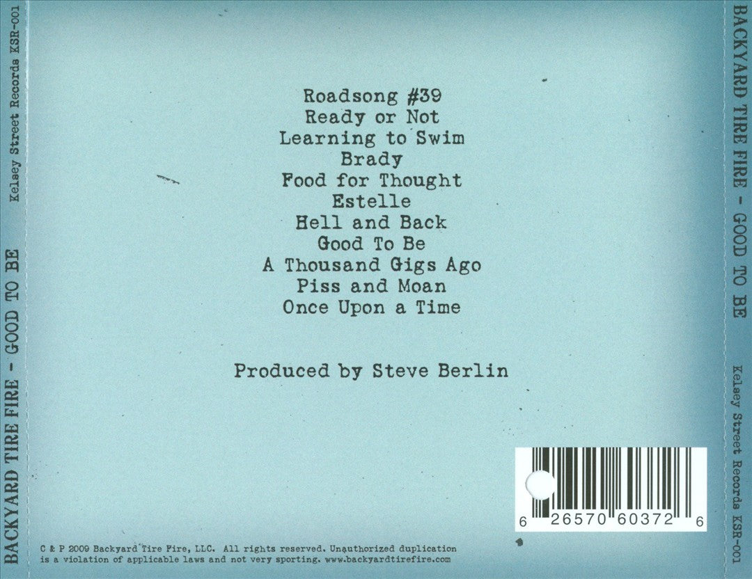 Good To Be cover art