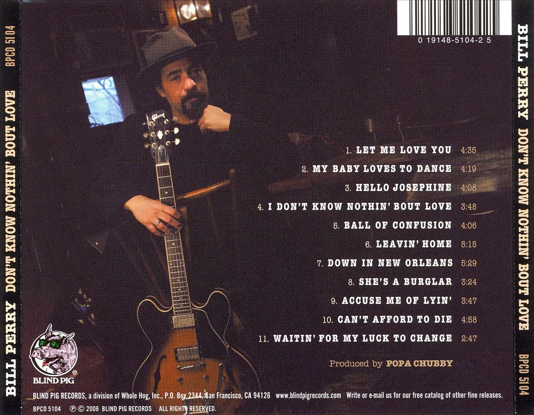Don't Know Nothing About Love cover art