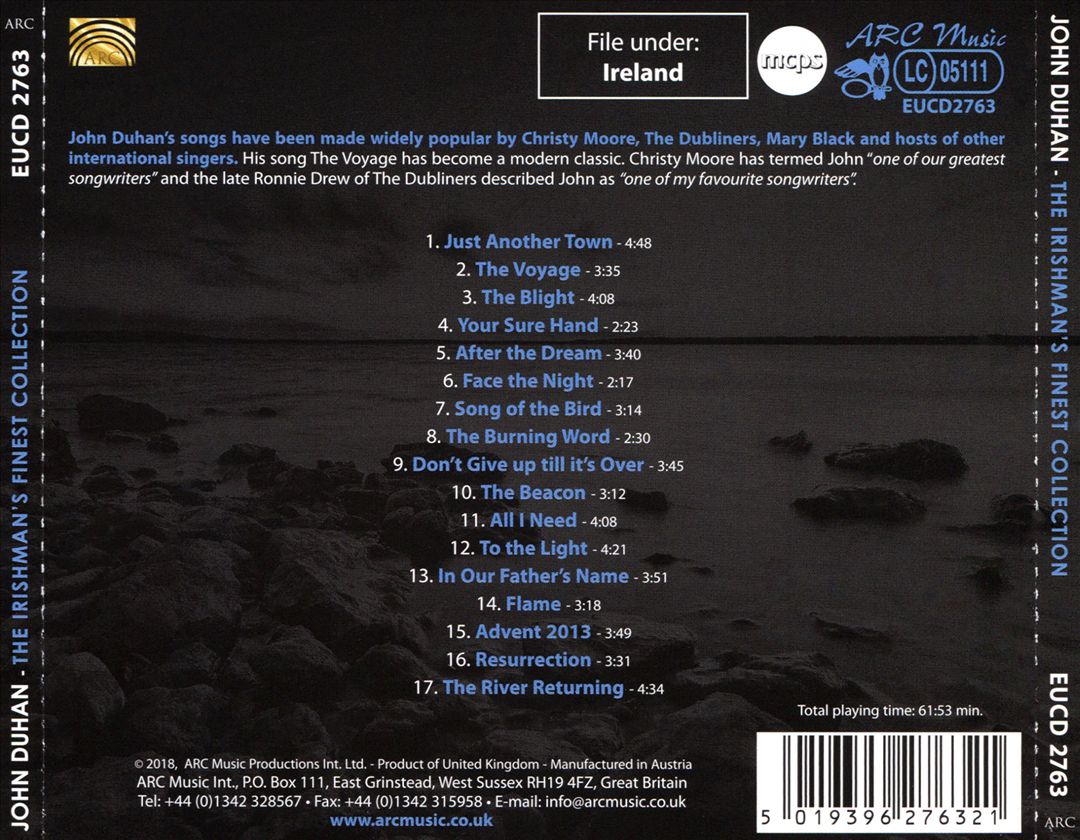 John Duhan: The Irishman's Finest Collection cover art