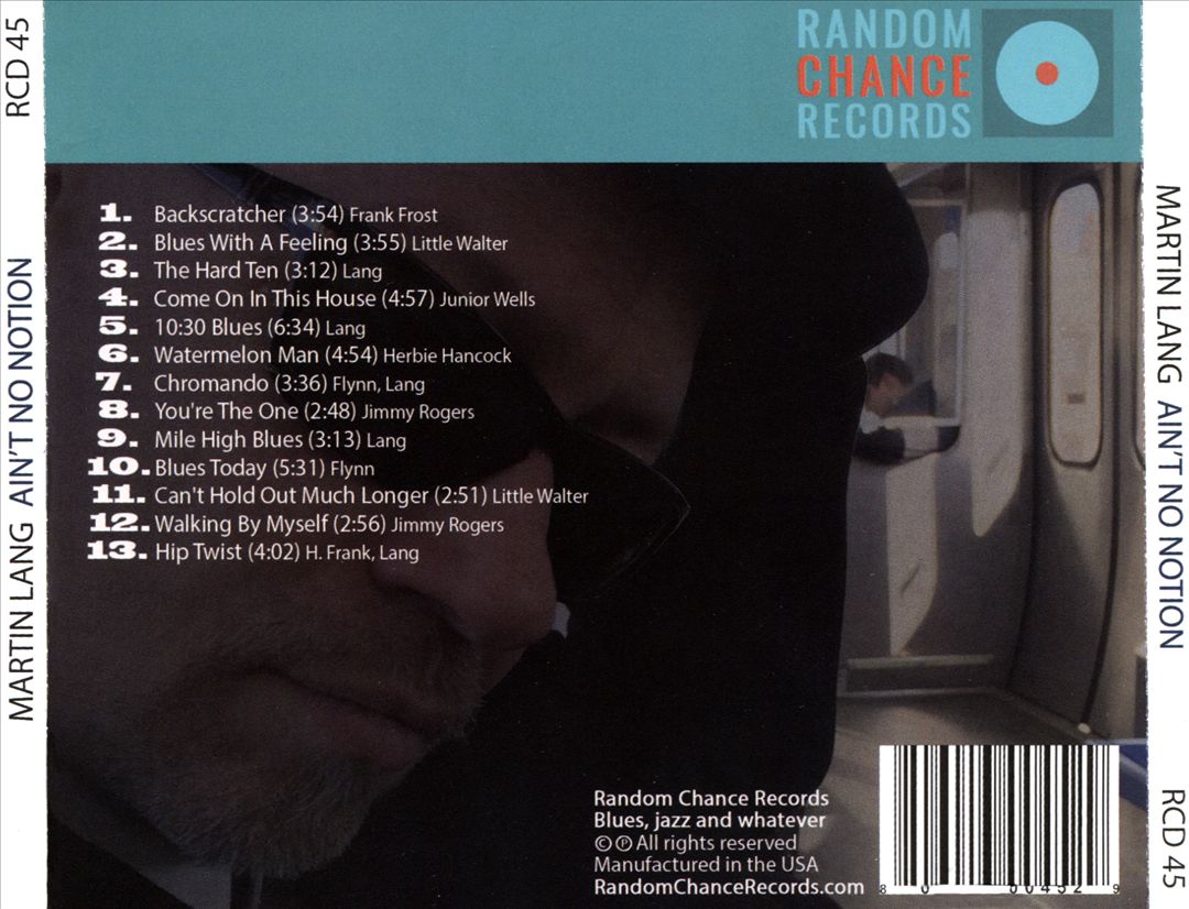 Ain't No Notion cover art