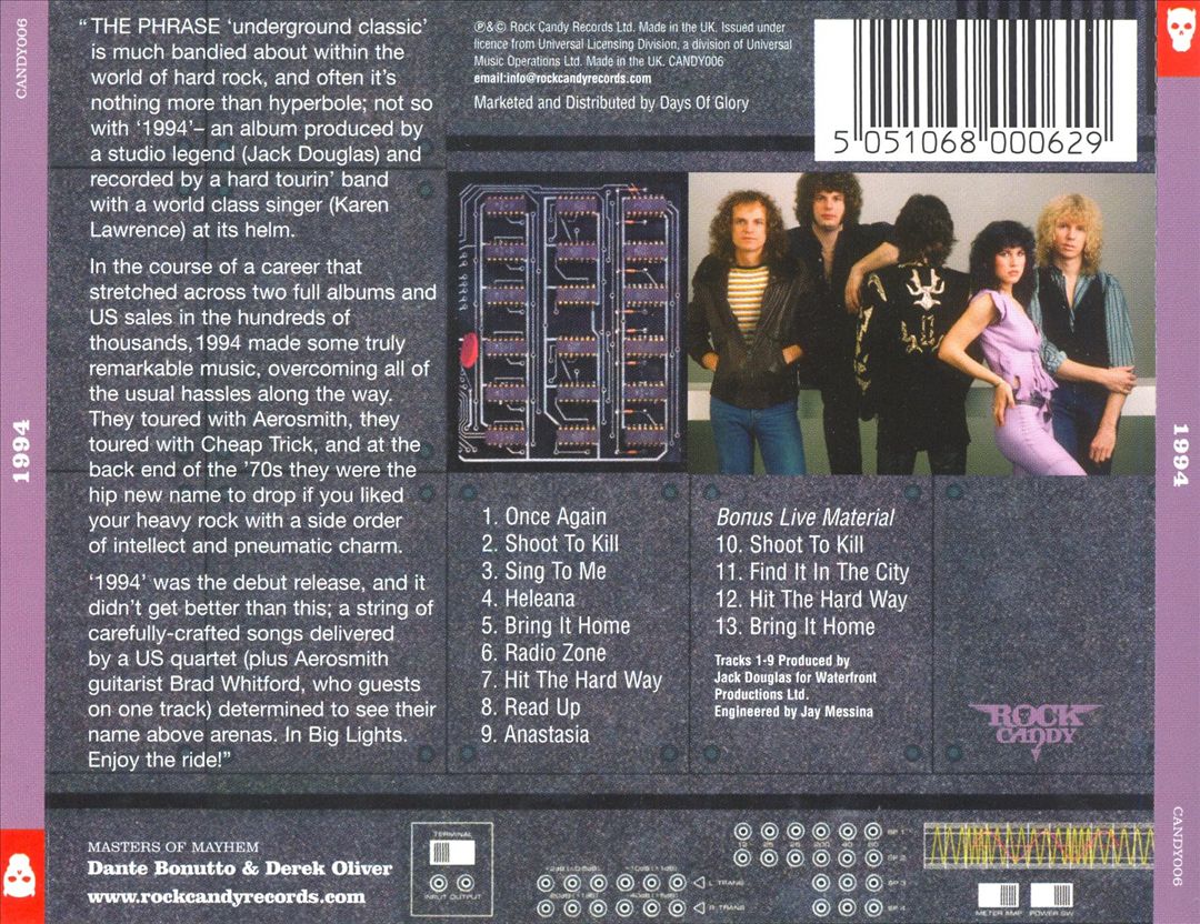 1994 [Bonus Tracks] cover art