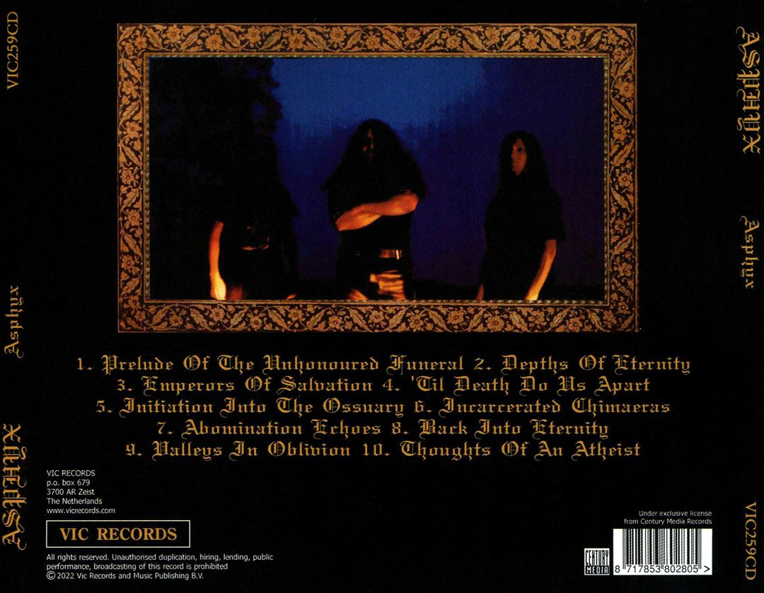 Asphyx cover art