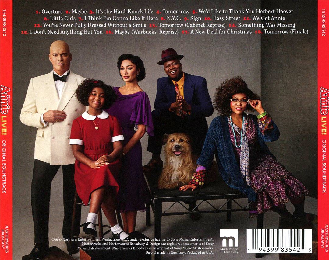 Annie Live! [Original Soundtrack of the Live Television Event on NBC] cover art
