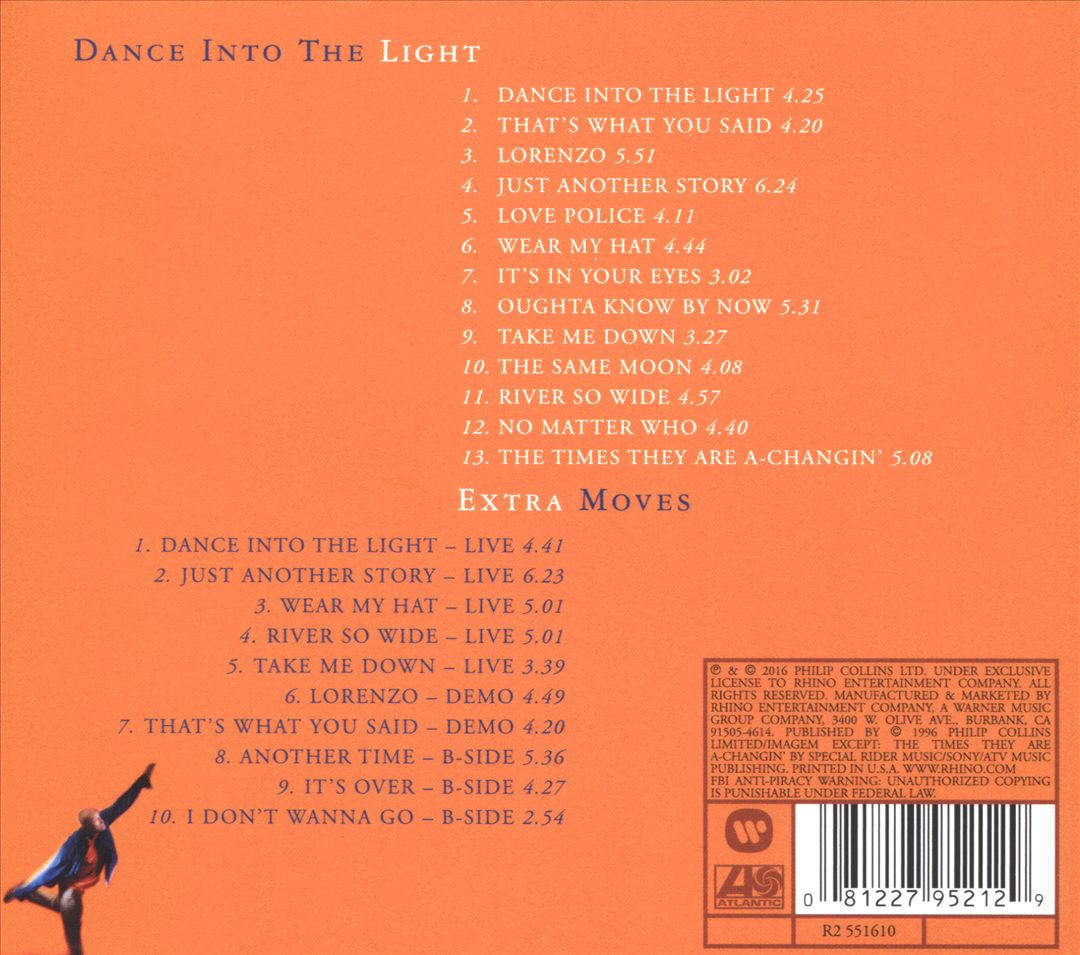 Dance Into the Light [Deluxe Edition] cover art