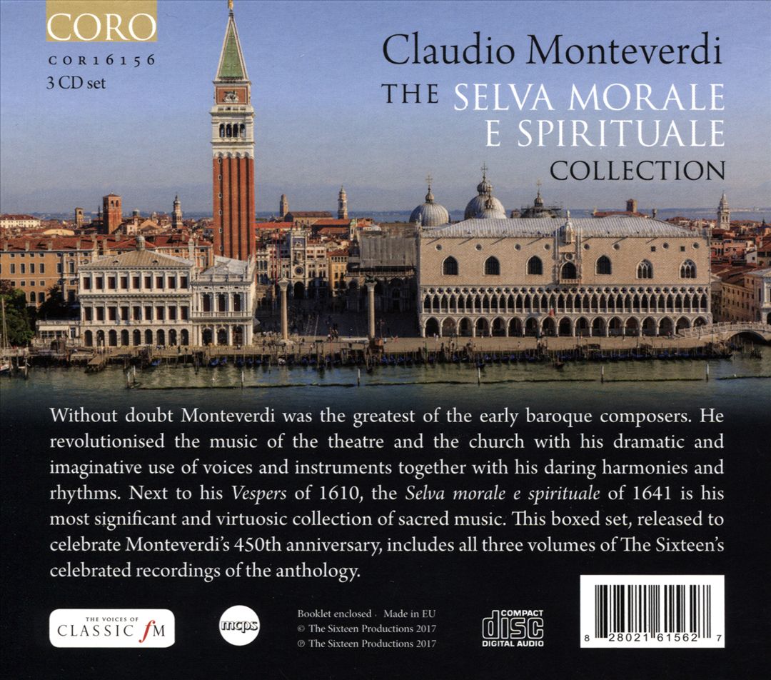 Claudio Monteverdi: The Selva Morale e Spirituale Collection cover art