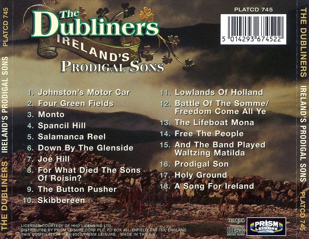Ireland's Prodigal Sons [Prism] cover art