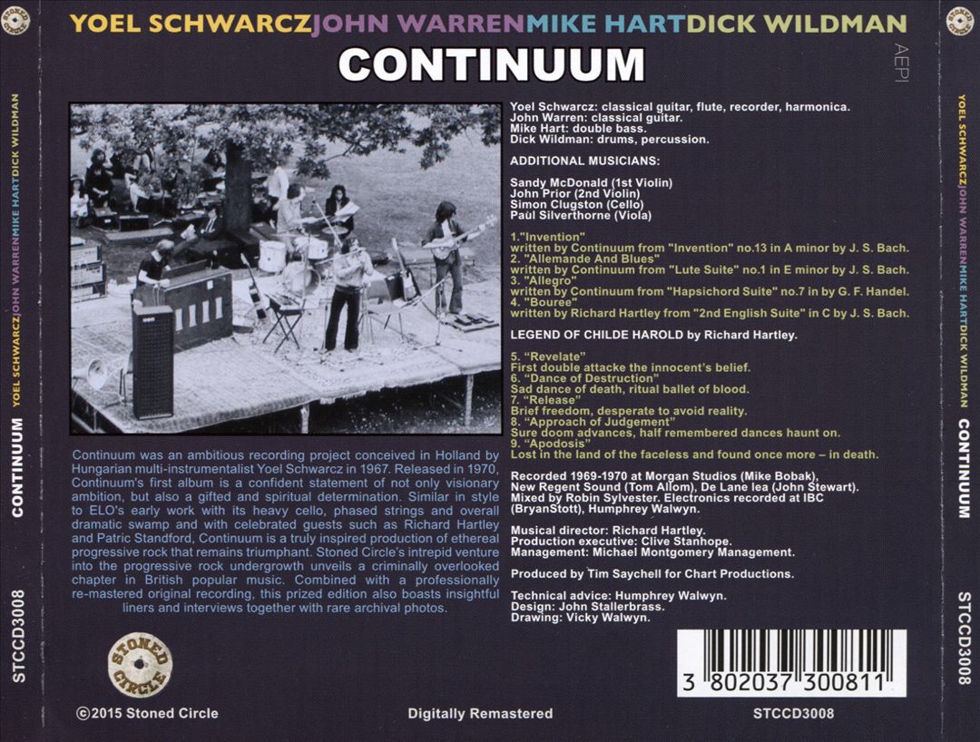 Continuum cover art