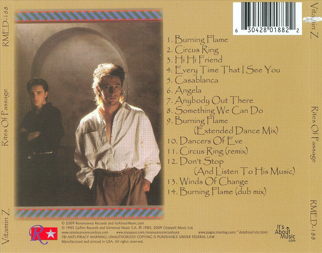 Rites of Passage cover art