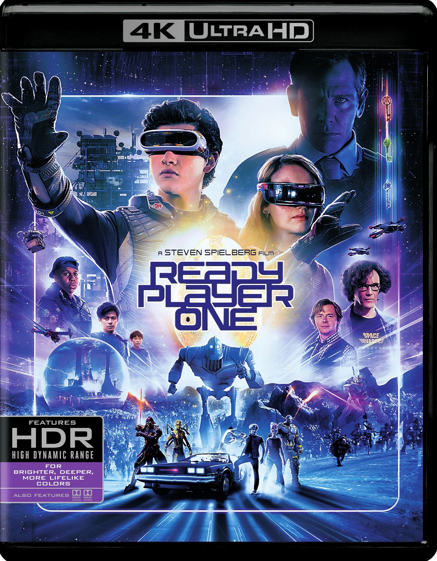 Ready Player One [4K Ultra HD Blu-ray/Blu-ray] cover art