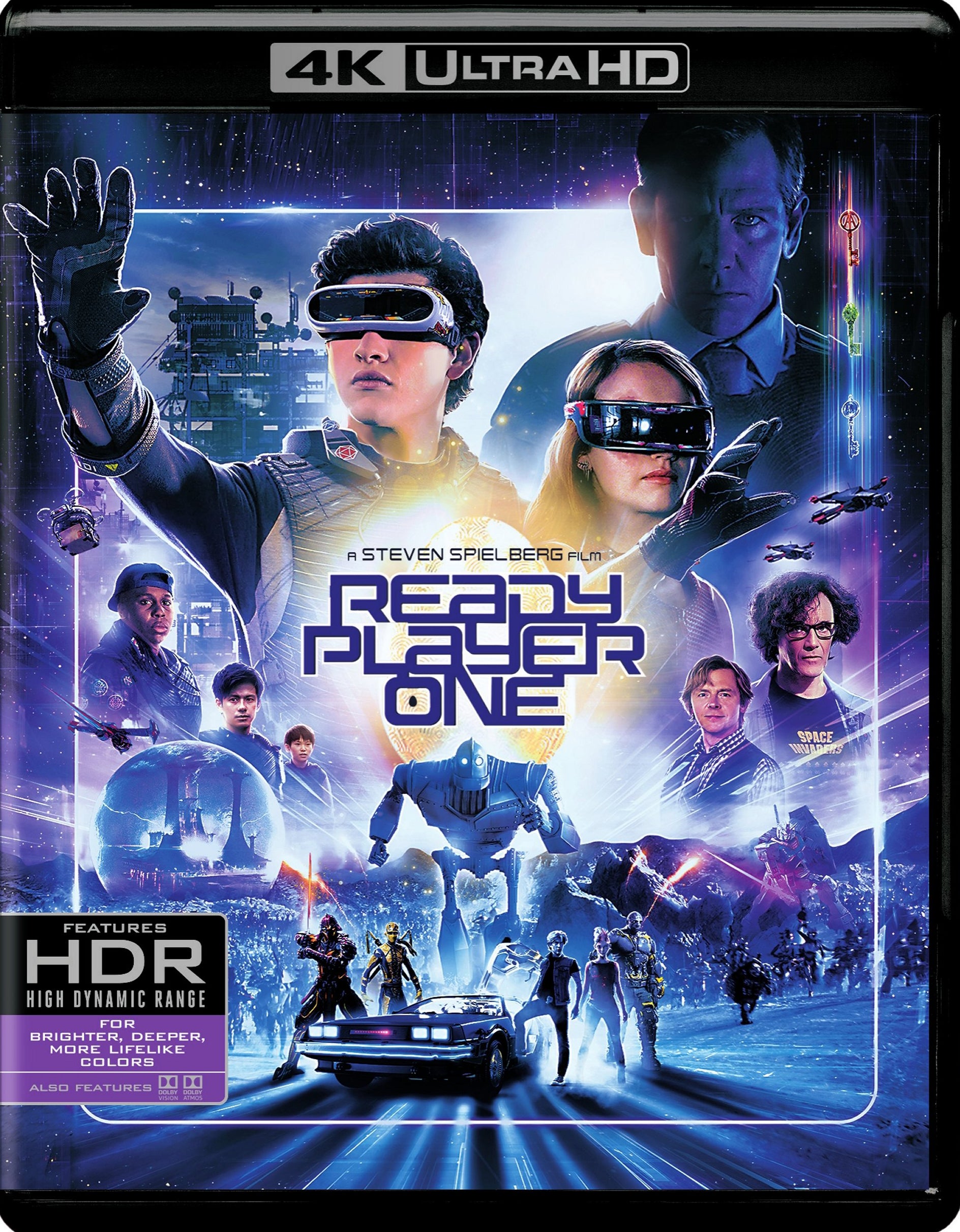 Ready Player One [4K Ultra HD Blu-ray/Blu-ray] cover art