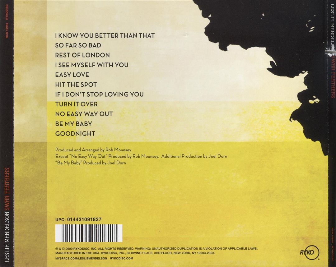 Swan Feathers cover art