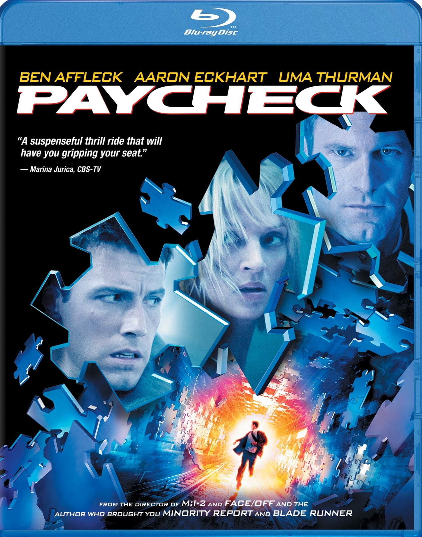Paycheck [Blu-ray] cover art