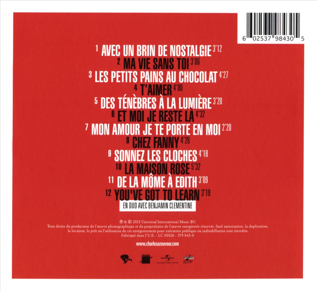 Encores cover art