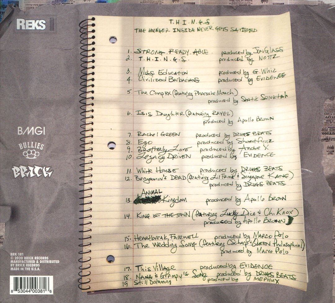 T.H.I.N.G.S. cover art