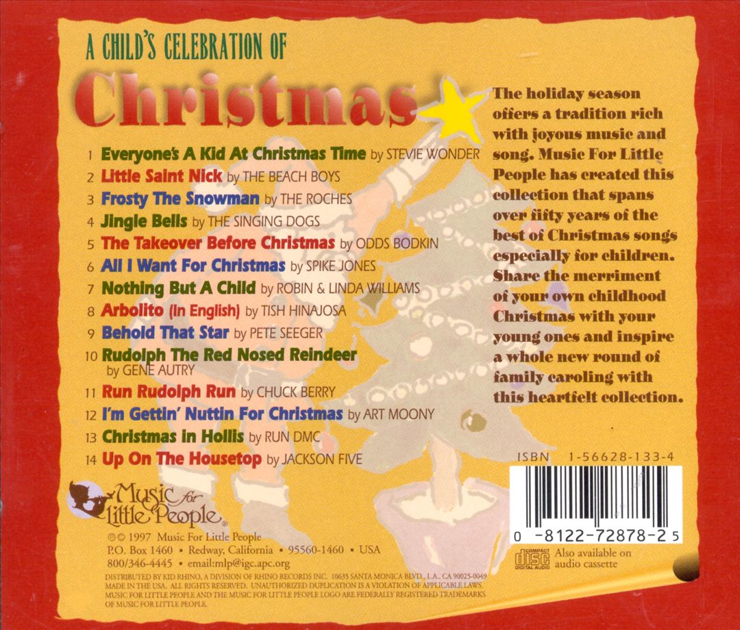 Child's Celebration of Christmas cover art