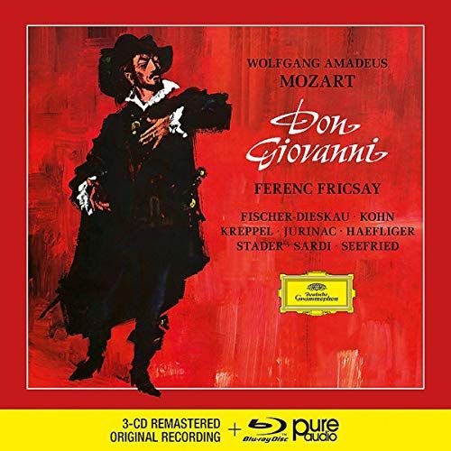 Mozart: Don Giovanni [3CD/Blu-Ray Audio] cover art